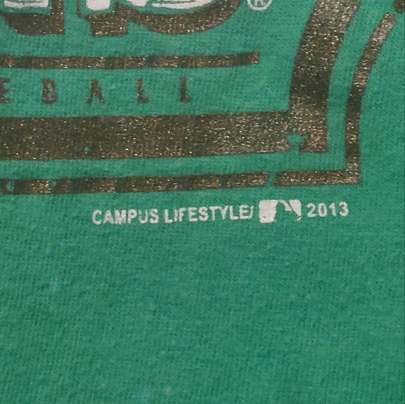 Green Detroit Tigers Shamrock Graphic Tee - Picture 3 of 7